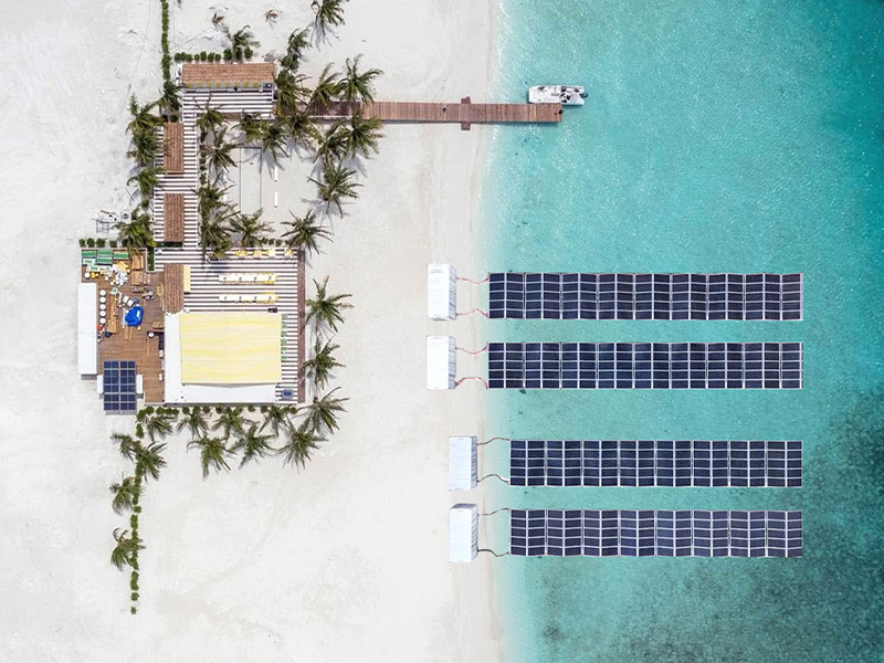 Kontener fotowoltaiczny (typ pływakowy)